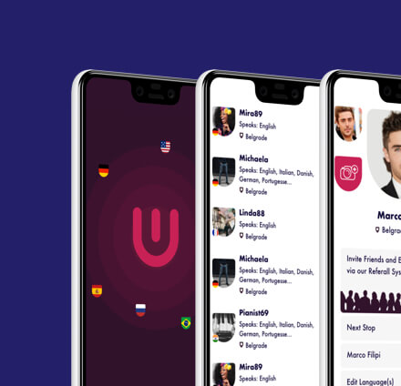 Mobile App project Linguado