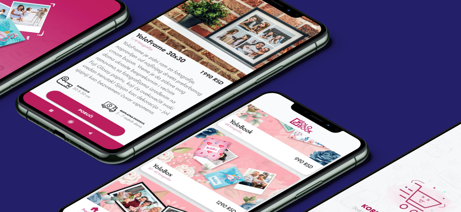Website, Mobile & Web App for the client YoloBook